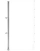 barre d'écartement bdsm, 60 cm, Sinner gear, métal, dimensions