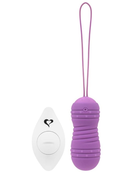 oeuf vibrant télécommandé Motion Love Balls Foxy, Feelztoys, derrière