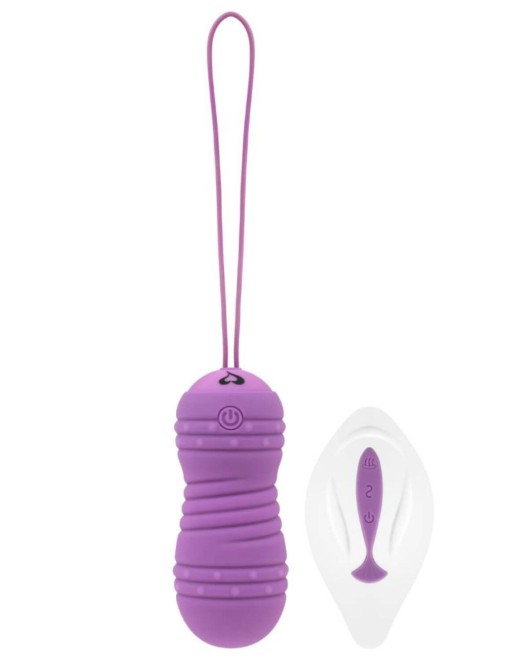 oeuf vibrant télécommandé Motion Love Balls Foxy, Feelztoys, devant