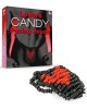string en bonbons Lovers candy posing touch, boîte et contenu