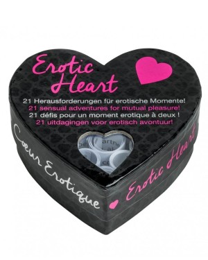 mini coeur érotique format voyage, Tease and Please, boîte fermée
