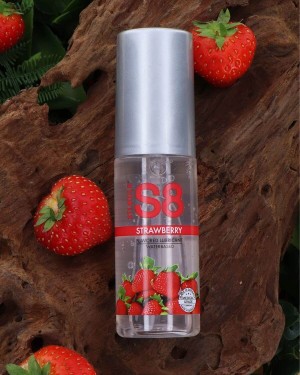 lubrifiant parfumé Stimul8, arôme fraise