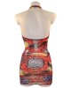 mini robe décolletée, OutX, derrière