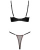 ensemble de lingerie ouverte en résille, Cottelli, derrière