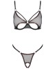 ensemble de lingerie ouverte en résille, Cottelli, devant