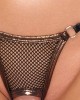 ensemble de lingerie ouverte en résille, Cottelli, zoom sur string