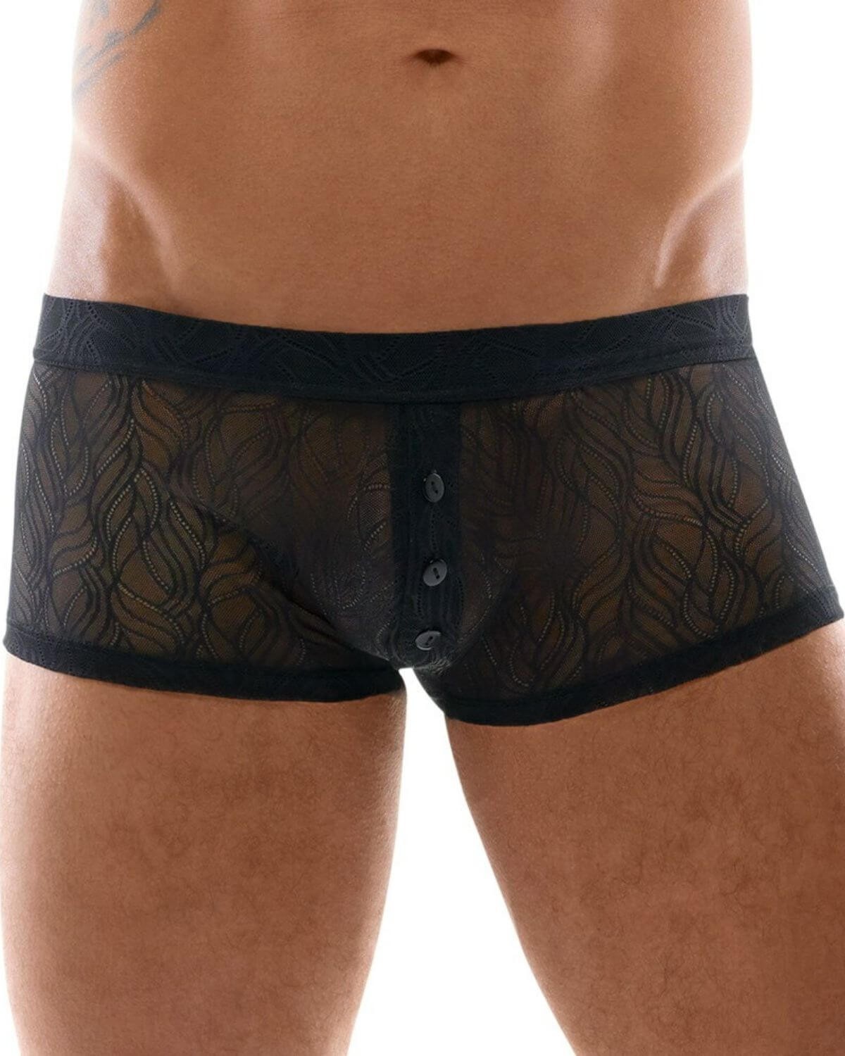 boxer homme transparent ouvrable, Svenjoyment, vue face