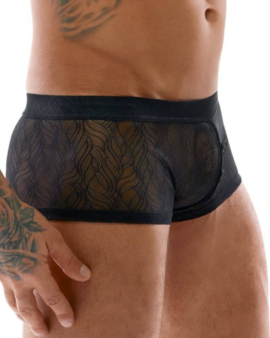 boxer homme transparent ouvrable, Svenjoyment, vue profil