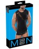 débardeur homme lycra et résille, noir, Svenjoyment, boîte