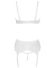 ensemble de lingerie blanche ouverte, Cottelli Collection, derrière