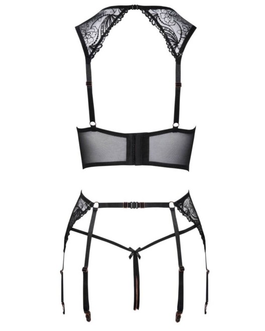 ensemble lingerie ouverte bijoux, Abierta Fina by Cottelli, derrière