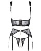 ensemble lingerie ouverte bijoux, Abierta Fina by Cottelli, devant