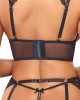 ensemble lingerie ouverte bijoux, Abierta Fina by Cottelli, zoom dos
