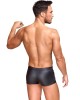 boxer homme en wetlook noir, Nek, mannequin vue dos