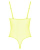 body string fluo transparent Corps à corps néon, jaune, Maison Close, derrière