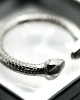 anneau de pénis bijou serpent, Kiotos, argent, zoom