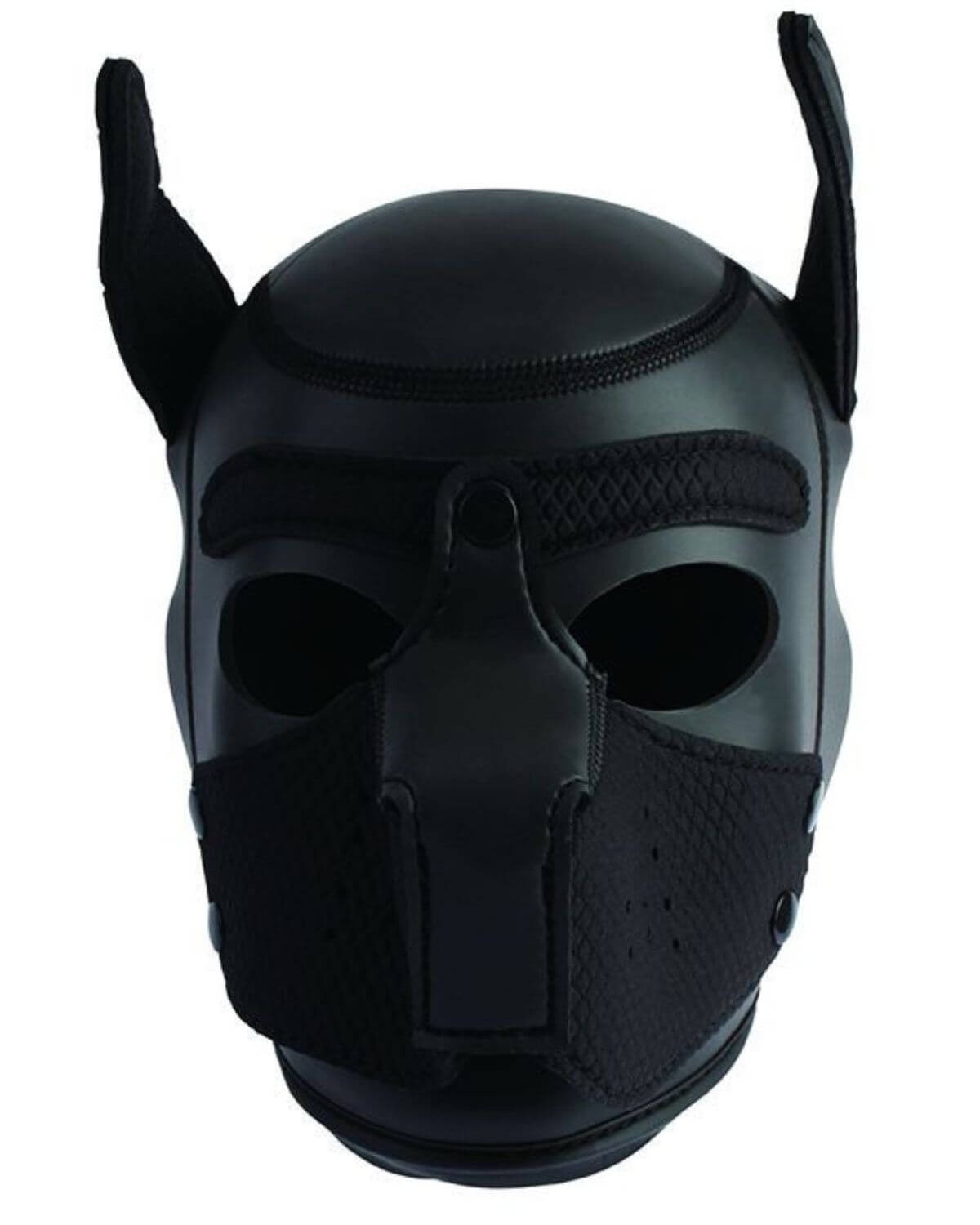 cagoule bdsm chien Puppy Hood, Sins inquisition, vue face
