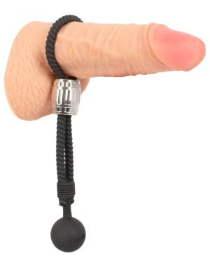 ockring lasso ajustable avec poids silicone, Rebel men's gear, démo sur un sextoy