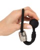 cockring lasso ajustable avec poids silicone, Rebel men's gear, dans une main