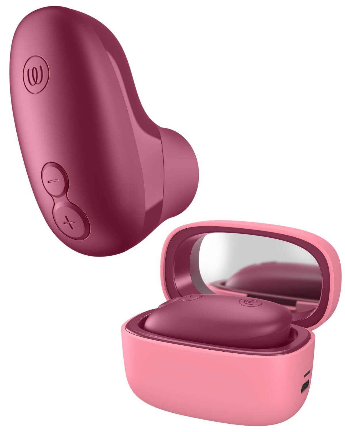 stimulateur clitoridien mini Womanizer Snap, avec boîtier