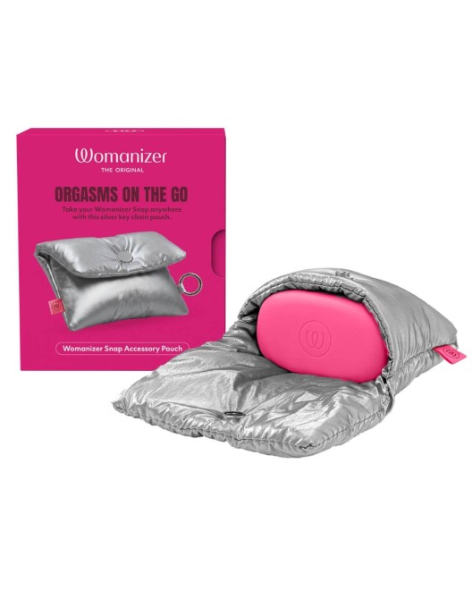pochette de rangement pour sextoy Womanizer Snap, avec boîte