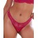 Tanga en Dentelle et Satin 'Bambie' - Valege Lingerie
