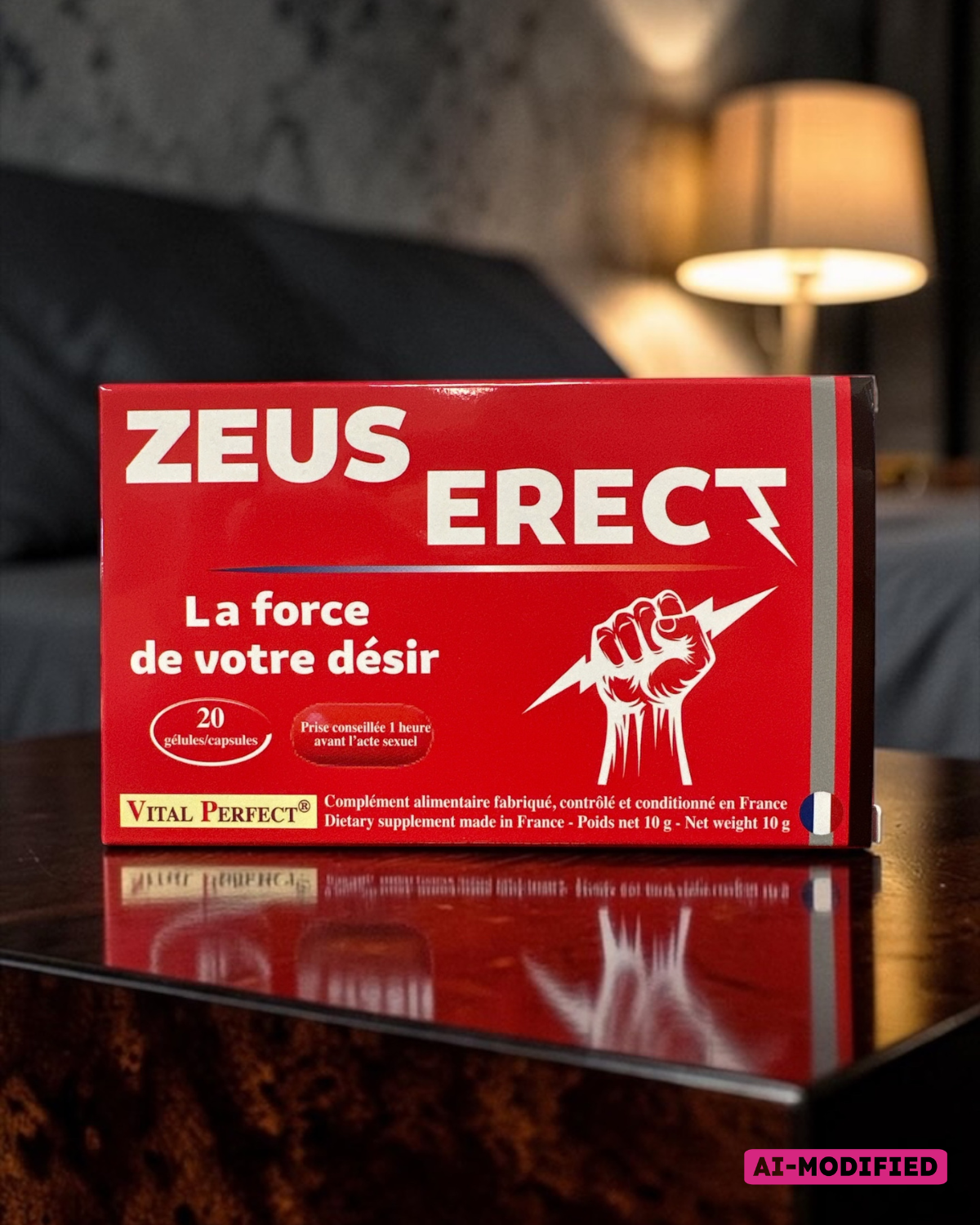 Pilule érectile, Zeus erect, ambiance, chambre