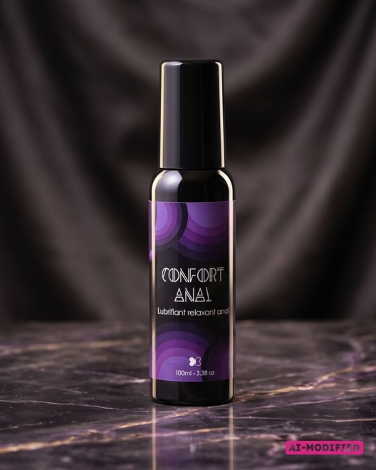 Photo présentation produit studio Lubrifiant confort Anal