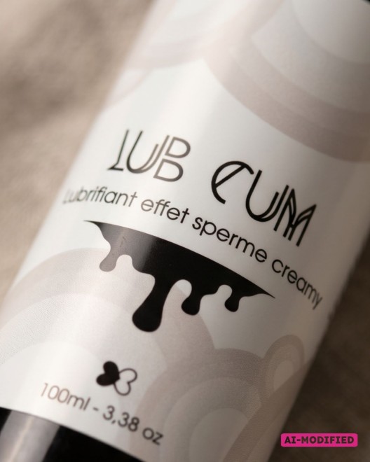 Lubrifiant effet sperme creamy, zoom sur le produit