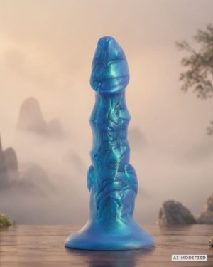 gode fantaisie ventouse, Le kraken, Paradise boutik, bleu, studio