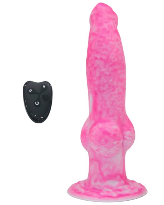 gode fantaisie télécommandé, Le dragon, rose, Paradise boutik, ensemble