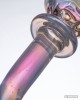 dildo en verre nacré, Glassia bloom, paradise Boutik, zoom