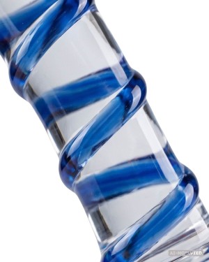 dildo et plug en verre 2-en-1, Glassia duo, Paradise boutik, zoom