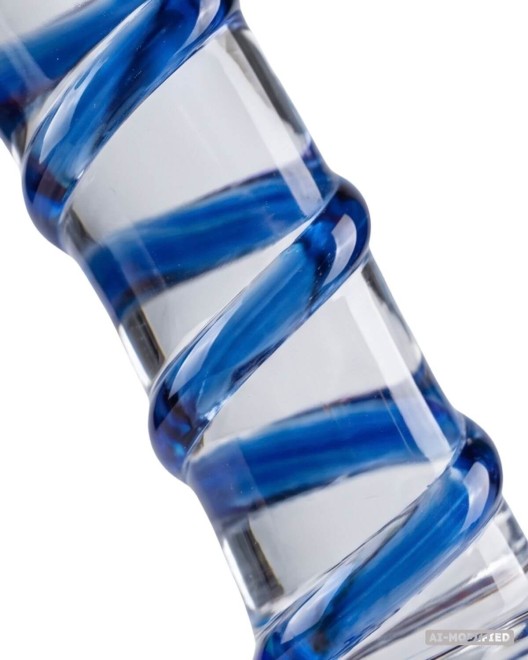 dildo et plug en verre 2-en-1, Glassia duo, Paradise boutik, zoom