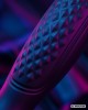 plug vibrant télécommandé à effets de vagues, Wavy Vive, Paradise boutik, noir, zoom nervures