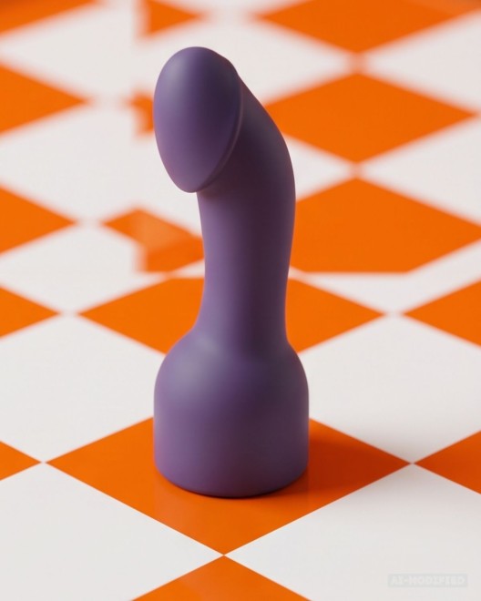 vibromasseur wand à trois embouts interchangeables, Sensiplay, Paradise boutik, zoom tête dildo