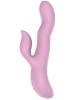 vibromasseur rabbit vibrations et vagues, Nami, rose, Paradise Boutik, vue côté