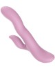 vibromasseur rabbit vibrations et vagues, Nami, rose, Paradise Boutik, profil