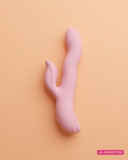 vibromasseur rabbit vibrations et vagues, Nami, rose, Paradise Boutik, photo studio
