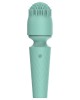 vibromasseur wand mini à 4 embouts, Five one, vert, Paradise boutik, avec tête picots