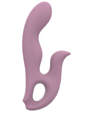 vibromasseur rabbit chauffant, So hot, Paradise Boutik, rose, vue de profil