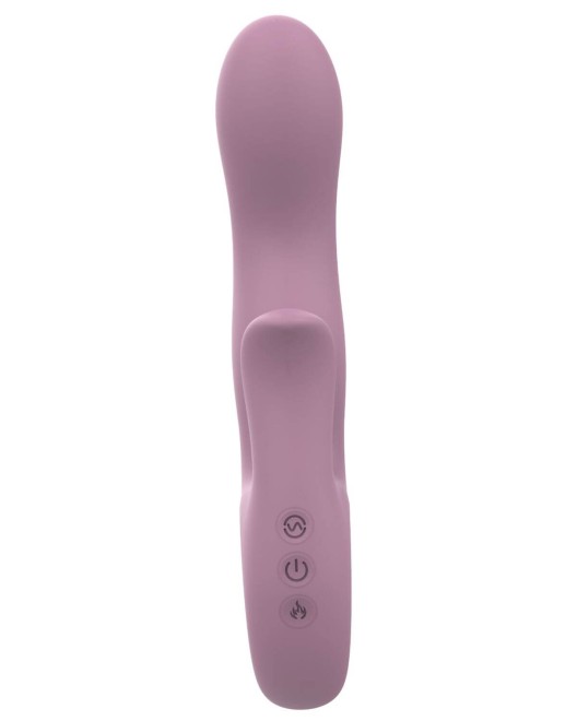 vibromasseur rabbit chauffant, So hot, Paradise Boutik, rose, vue de face