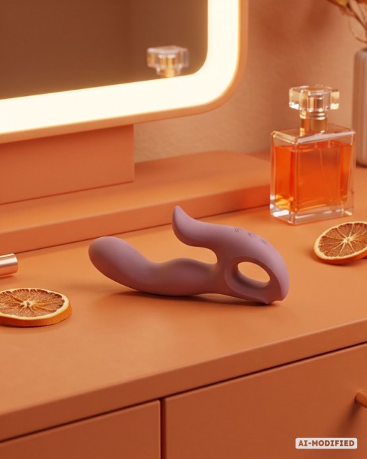 vibromasseur rabbit chauffant, So hot, Paradise Boutik, rose, sur table de chevet