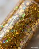 gel pailleté pour corps et cheveux Glitter, doré, zoom