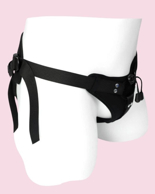 harnais strap-on réglable, Catch me 2, Paradise boutik, vue de côté