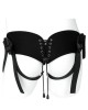 harnais strap-on réglable, Catch me 2, Paradise boutik, vue dos, fond blanc