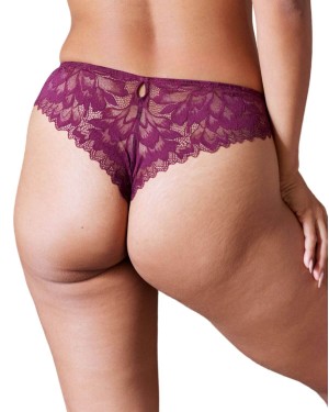 tanga en dentelle Bao, Valege Lingerie, zoom de dos