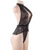 body dentelle dos nu, noir, Paradise Boutik, profil