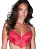 soutien-gorge rouge Bling Christmas, Valege Lingerie, zoom de face