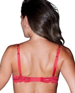 soutien-gorge rouge Bling Christmas, Valege Lingerie, zoom de dos